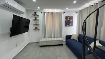 Deluxe-Apartment, Meerblick | Wohnbereich