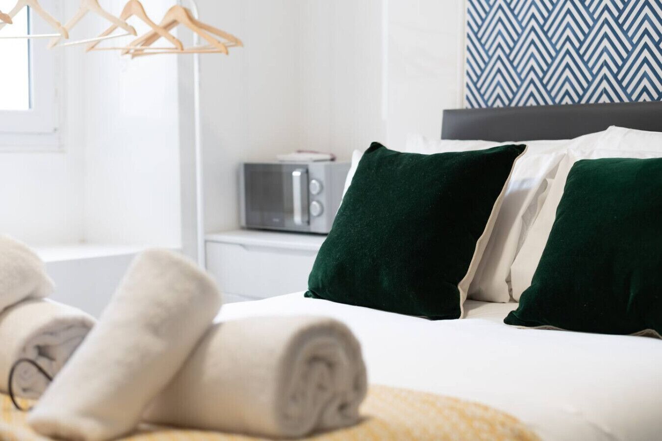 Wi-Fi, roupa de cama