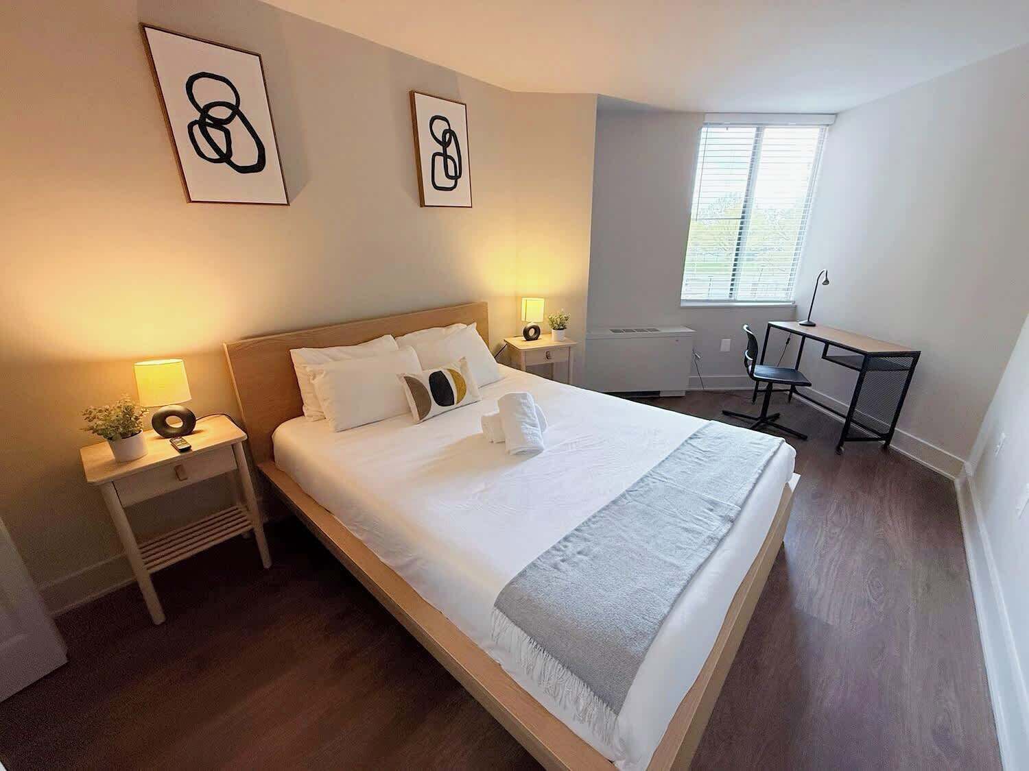 Iron/ironing board, travel cot, WiFi, bed sheets