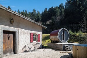 Terrace/patio - La Ferme des Poncées (Gérardmer)