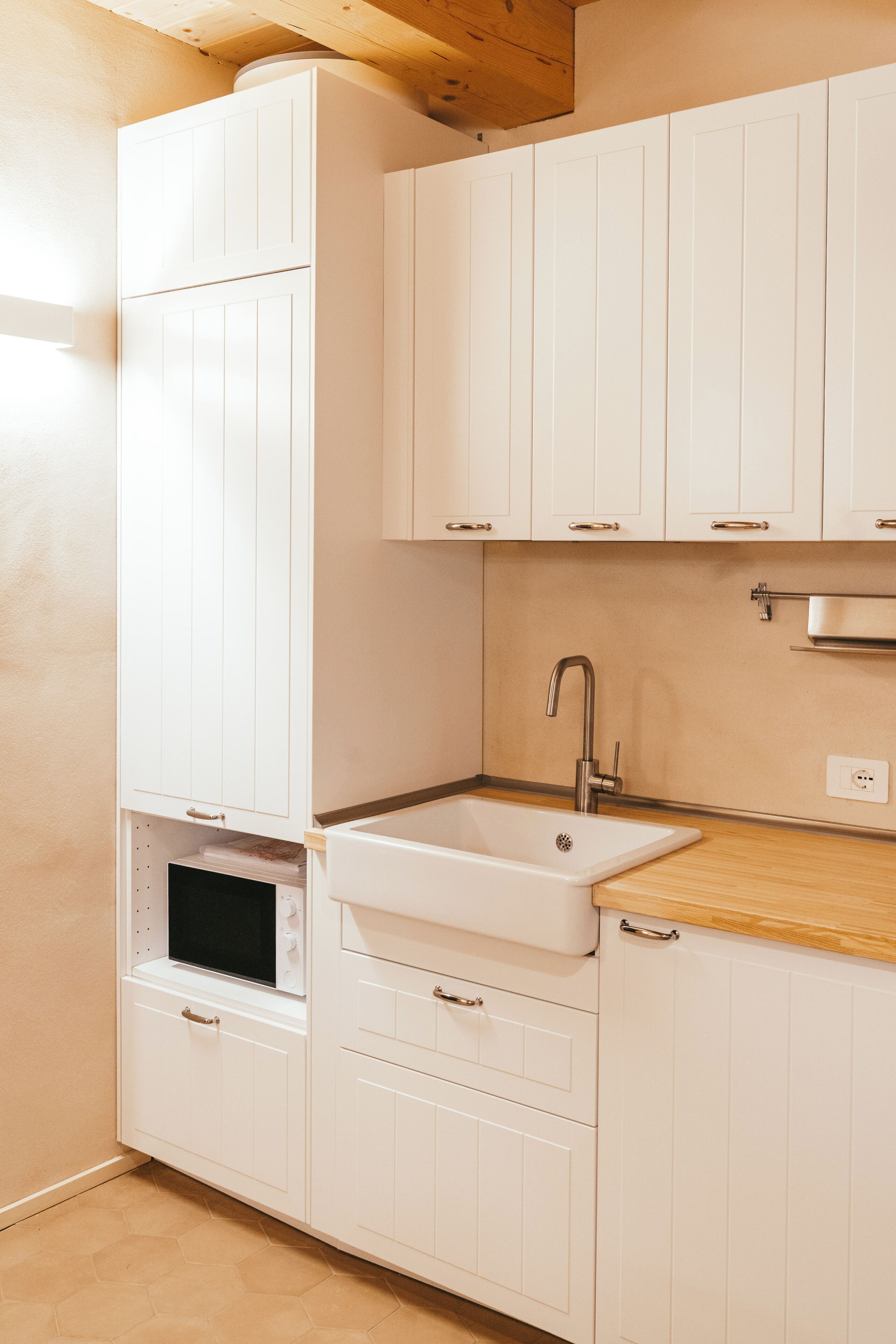 Chambre Quadruple Confort, vue jardin | Cuisine privée