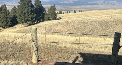 Secluded Mountain Cabin with 20 Private Acres Near Pintler Mountains, Anaconda, Montana