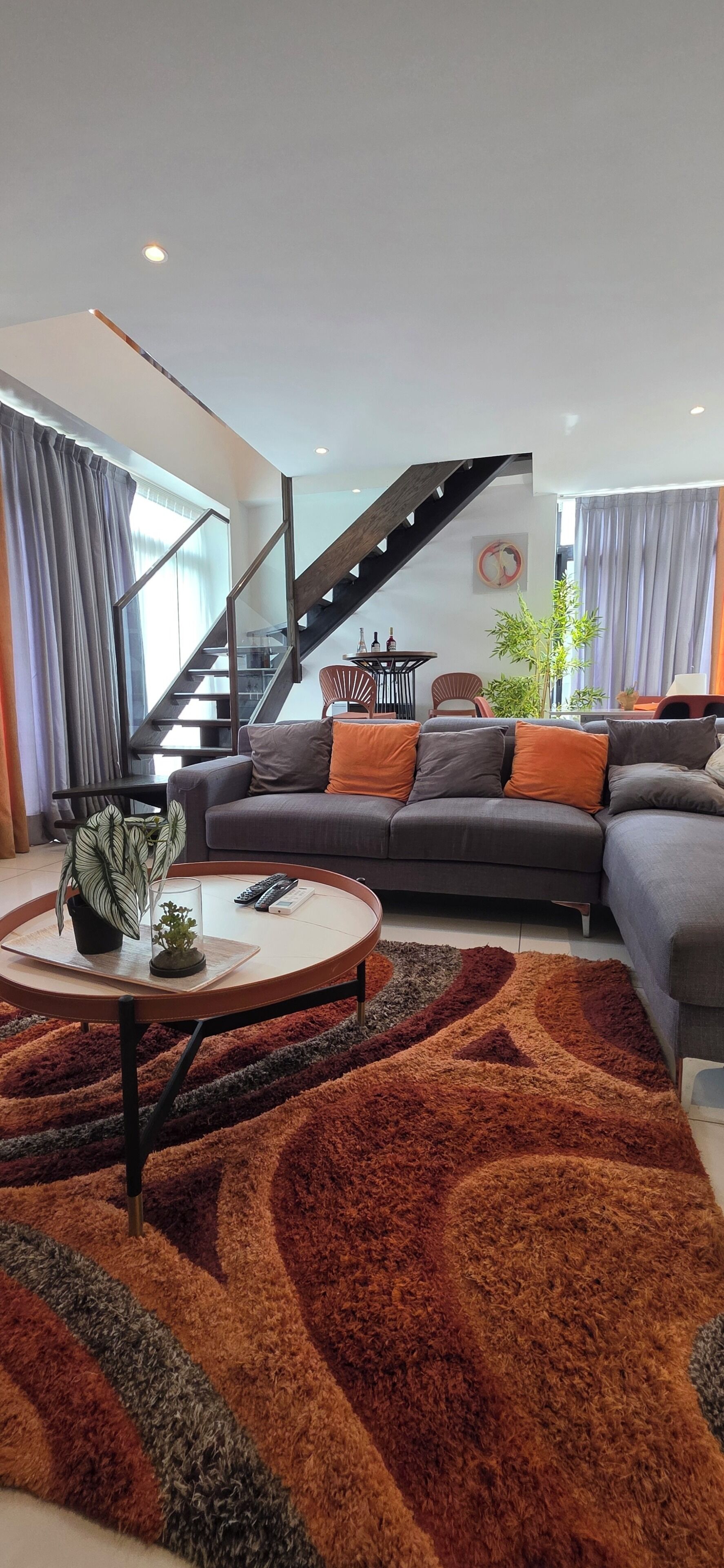 Comfort Duplex, Balcony | Living area