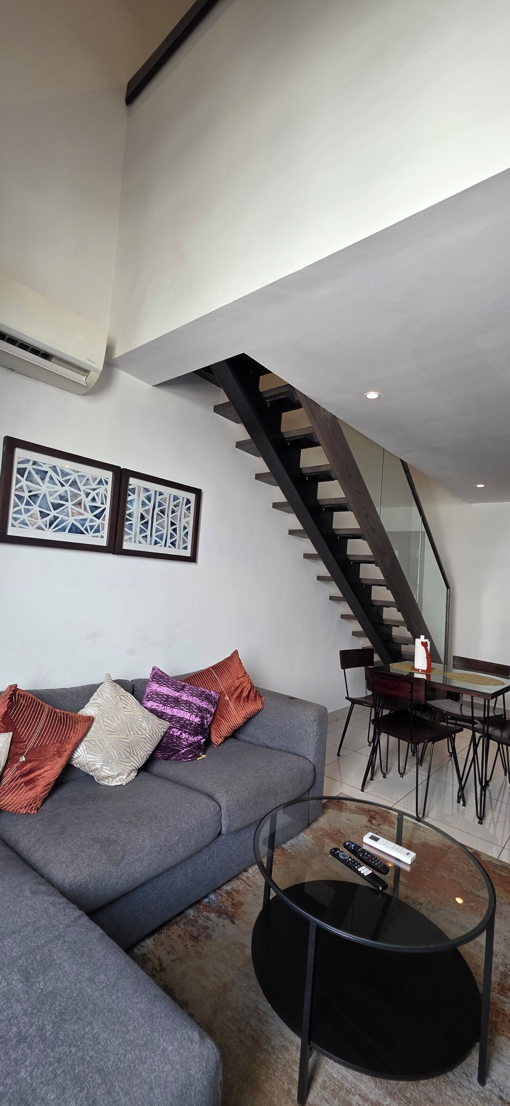 高级顶层房, 阳台 | 起居区