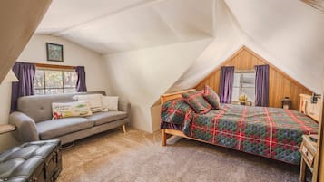 Ferienhaus, Balkon, Gartenblick