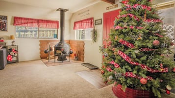 Hus - balkon - udsigt til have | Interiør