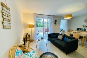 Living area - Residential house with swimming pool in Bonifacio (Bonifacio)