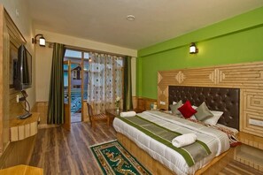 Kamar Double Deluks, balkon, pemandangan kota