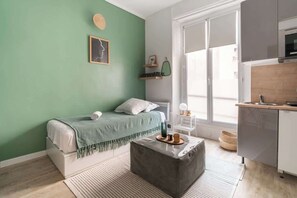 Iron/ironing board, free WiFi, bed sheets - Studio Solo - Opera Galeries Fayette - 1 Pax (Paris)