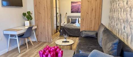 Suite Familiale, balcon, vue jardin