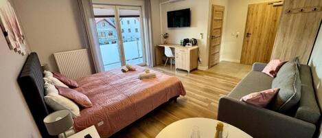 Habitación doble Deluxe, balcón, vista a la ciudad