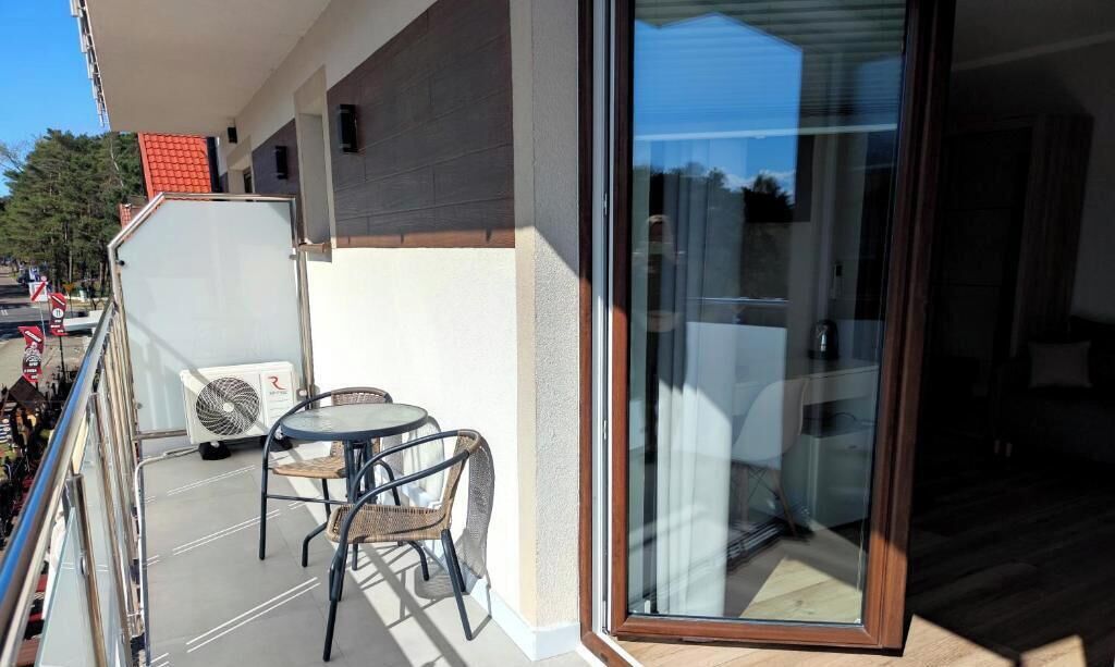 Deluxe Double Room, Balcony, City View | Outdoor dining