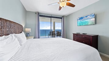 Signature Condo, 3 Bedrooms, Balcony, Beach View | Individually decorated, individually furnished, iron/ironing board