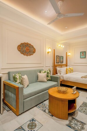 Apartemen, 1 kamar tidur, balkon | Area keluarga