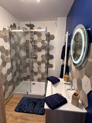 Hair dryer, towels - Chic and comfortable flat between beach and port (Fécamp)