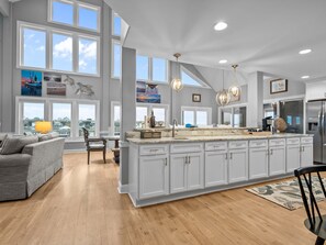 Interior - Egret's Edge - Waterfront with a Pool (Emerald Isle)
