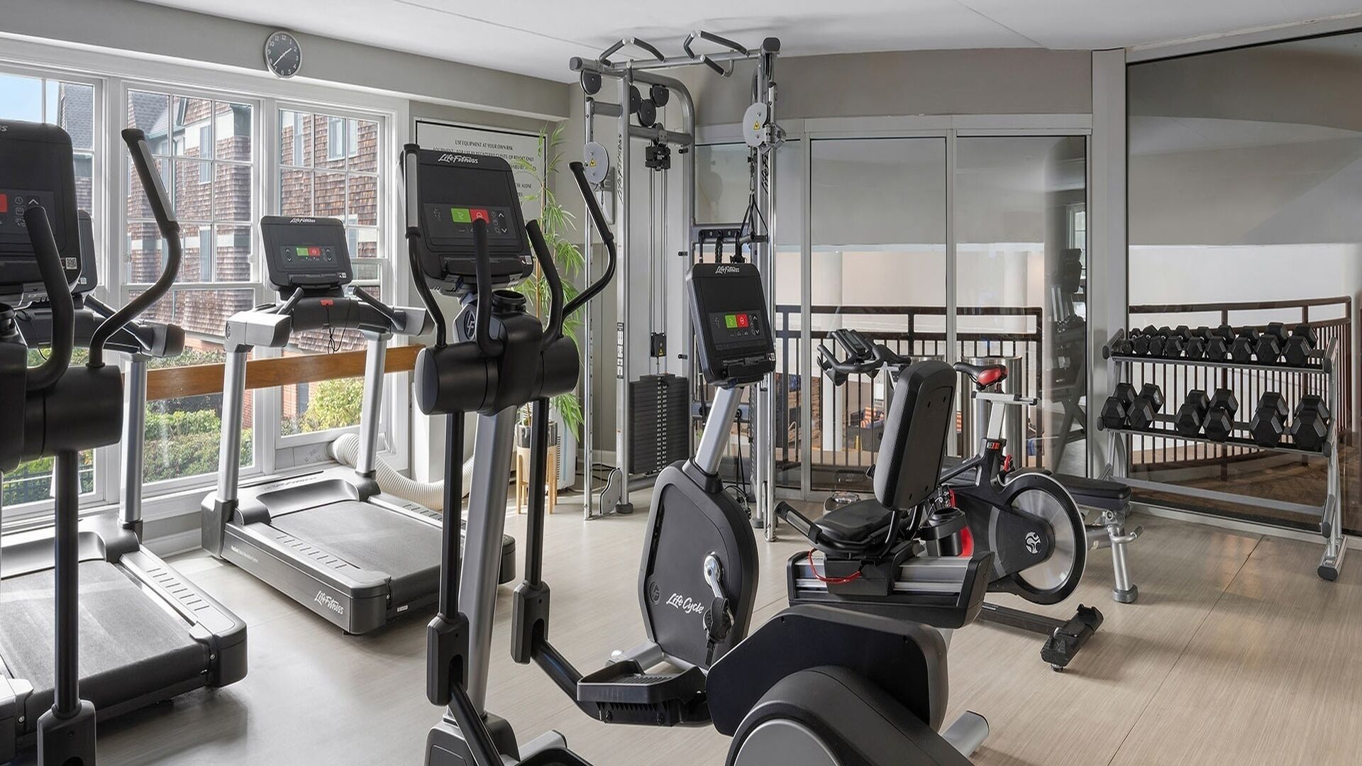 Fitnessbereich