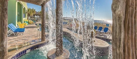 Una piscina climatizada
