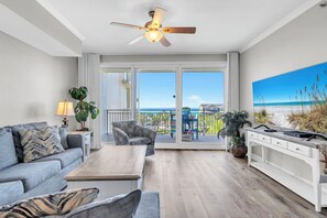 Smart TV - 🌴Sterling Shores 413 – Sea Suite | Stunning Gulf Views | Pool🌴 (Destin)