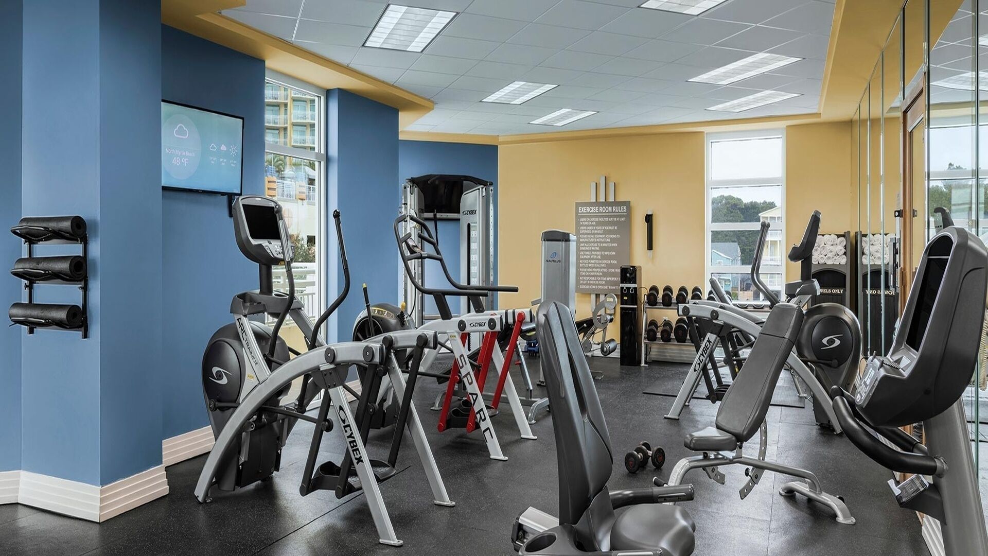 Fitnessbereich