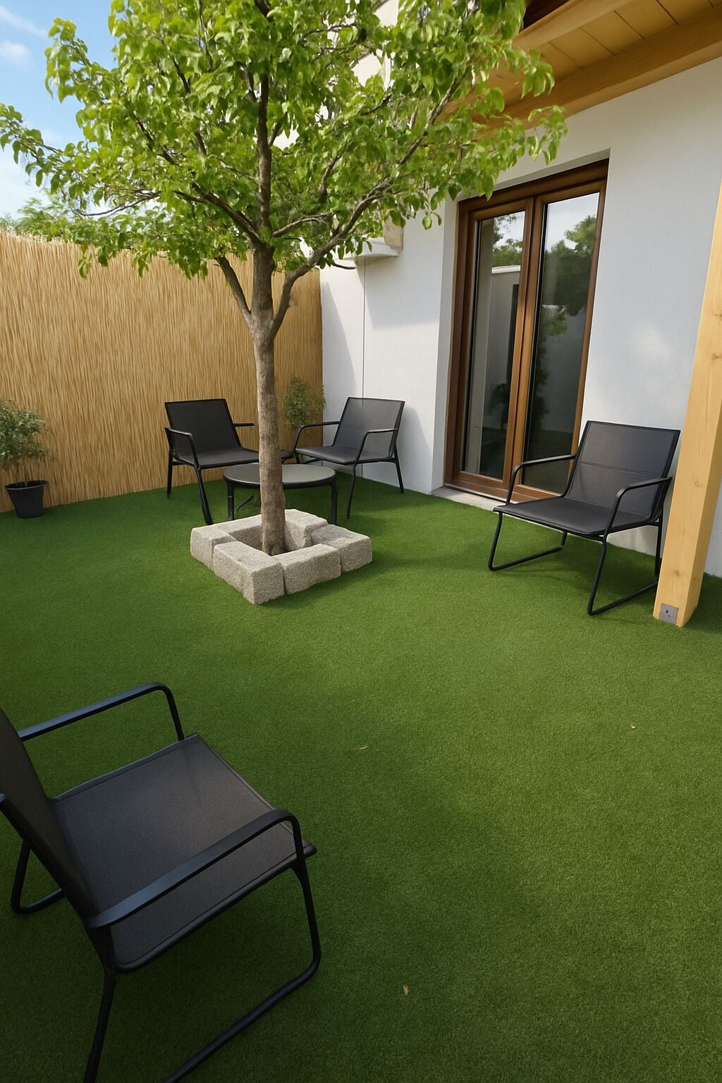 Camera doppia, vista giardino | Terrazza/patio