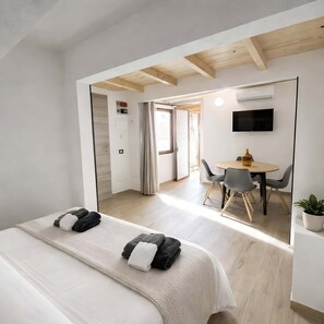 Apartment, Gartenblick