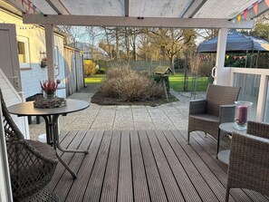 Outdoor dining - Vacation cottage Husum North Sea (Husum)