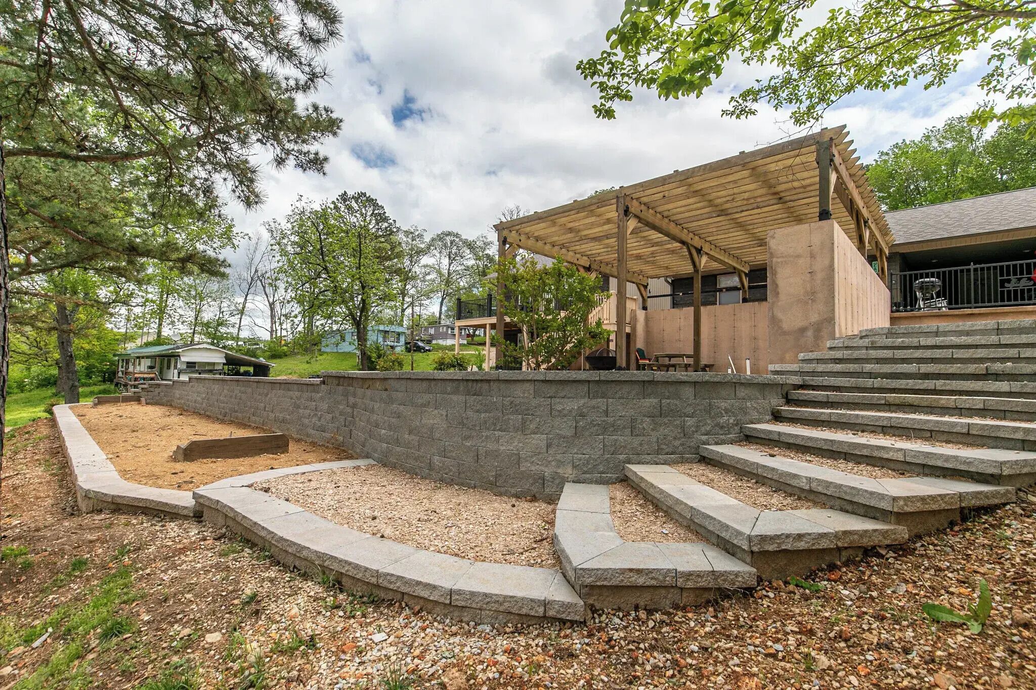 Enceinte de l’hébergement