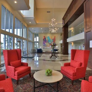 Lobby - MILLION DOLLAR VIEW! Grand Coquina Luxurious ocean front condo, 4th fl. (Daytona Beach Shores)