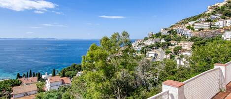 Blick von der Unterkunft