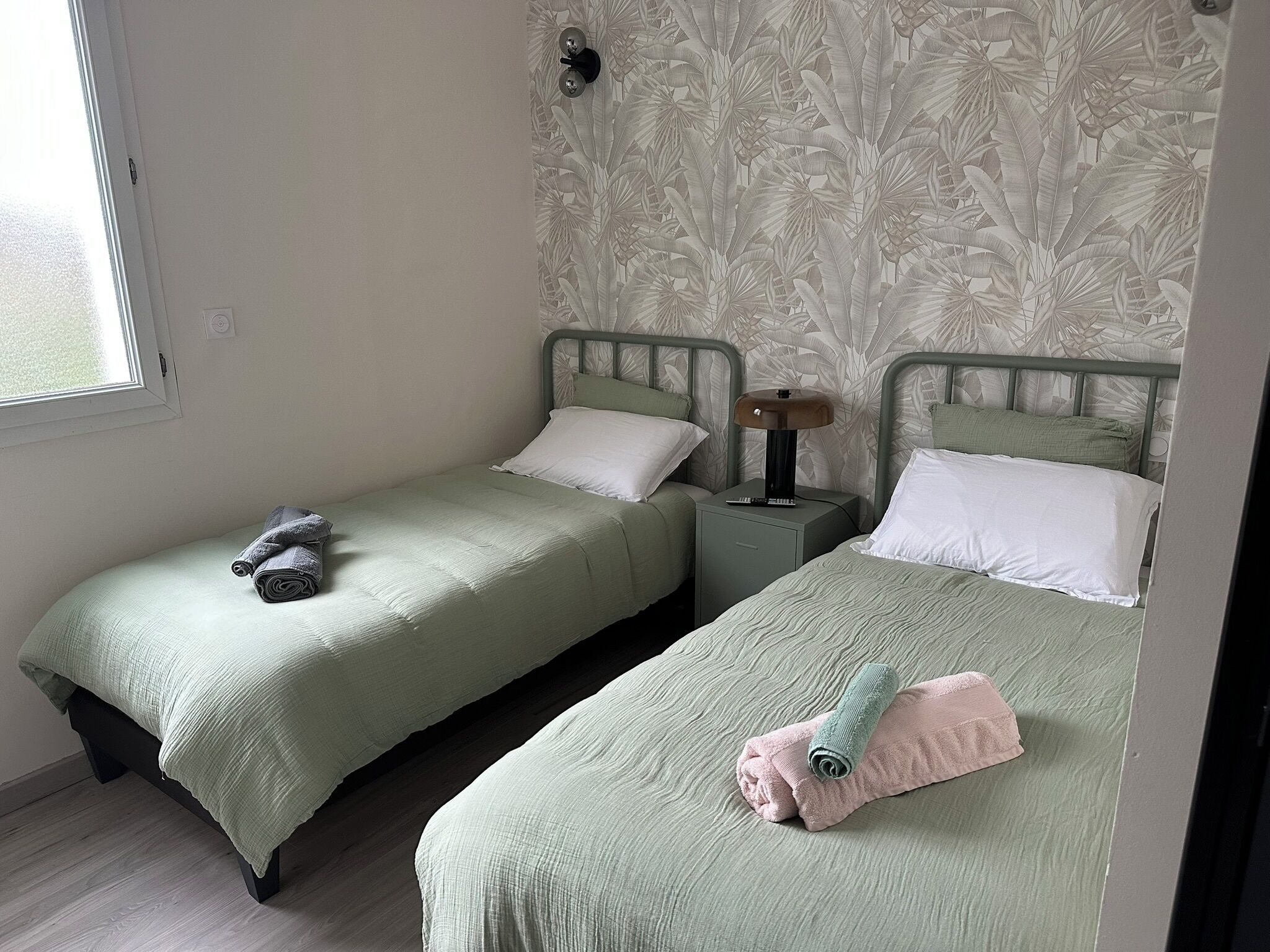 雙人房, 花園景