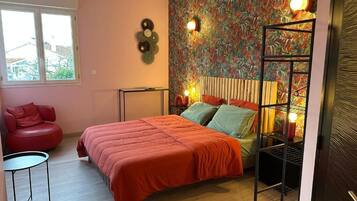 Doppelzimmer, 1 Schlafzimmer, Gartenblick