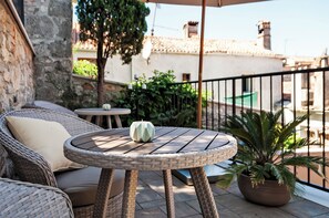 Terrace/patio - Luxury Villa Orh: Spacious 5-bedroom villa in amazing Old Town Rovinj (Rovinj)