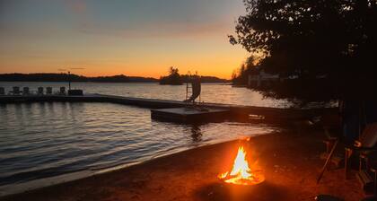 5-Bed Muskoka Waterfront Retreat | Hot Tub, Endless Toys & Family Fun