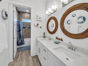 Bathroom - Stunning 4 br/ 5 bath Navarre Beach Home with waterfront access (Navarre Beach)