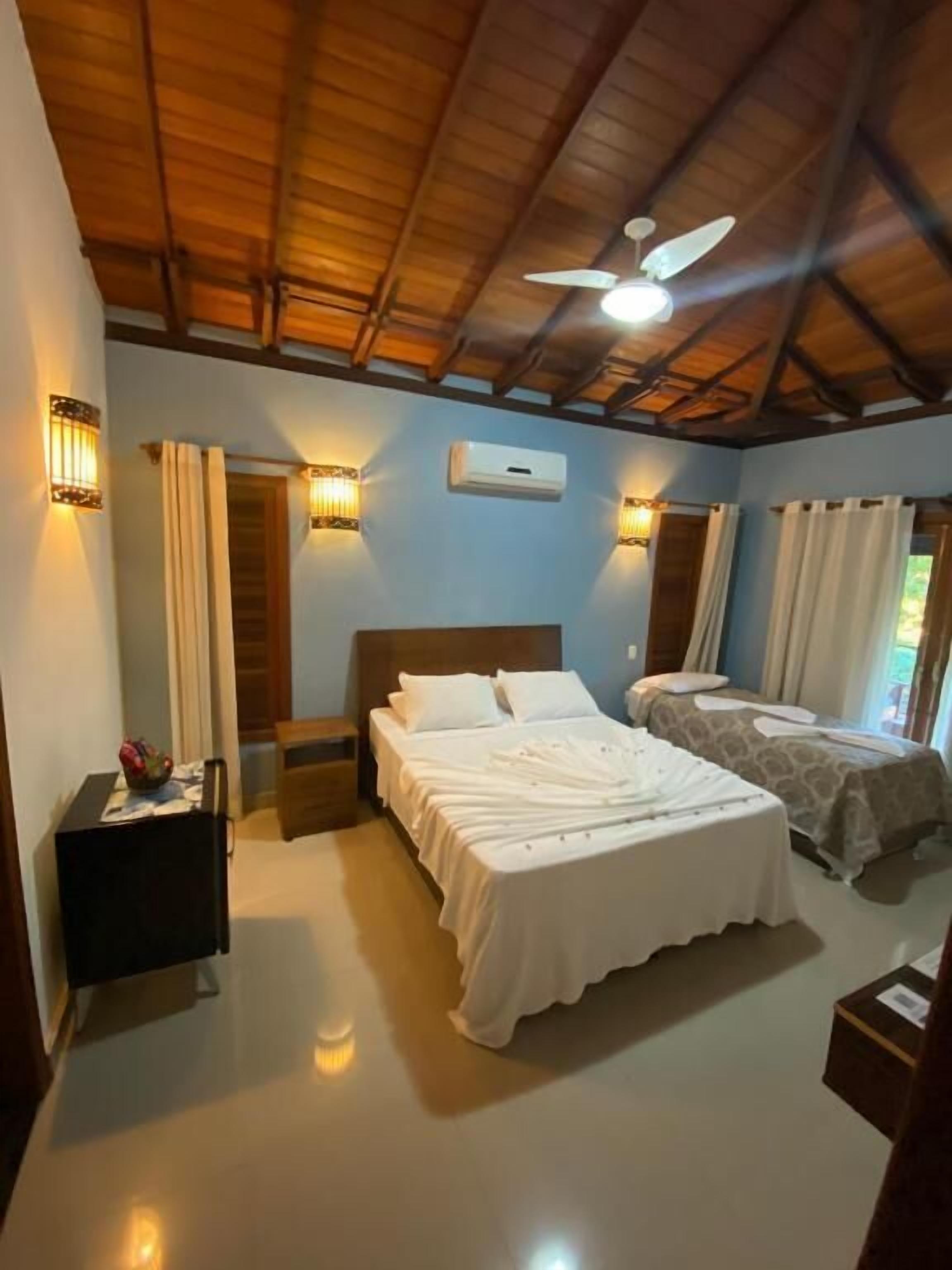 デラックス 4 人部屋 バルコニー ガーデンビュー