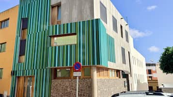 Voorkant van accommodatie