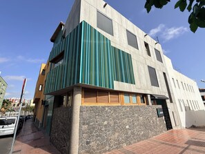 Fassade der Unterkunft