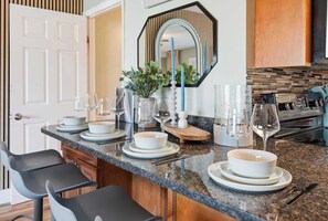 Fridge, microwave, oven, stovetop - The Summit 131 - Ground Floor Beachfront! Walk to Sand! (Panama City Beach)
