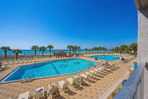 Pool - The Summit 206 - 2nd floor - Includes Seasonal  Beach Chairs (Panama City Beach)