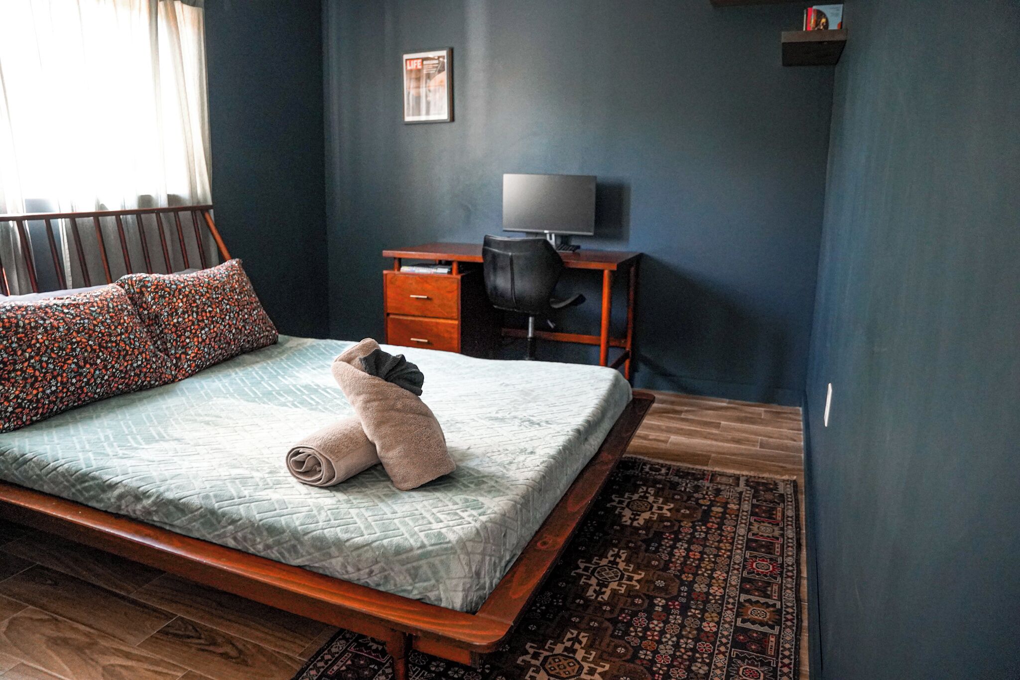2 bedrooms, desk, iron/ironing board, free WiFi