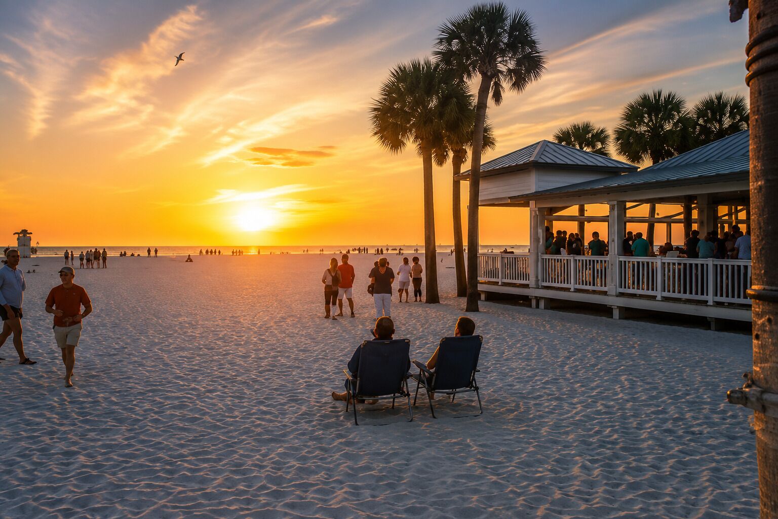 Beach nearby, sun-loungers, beach towels