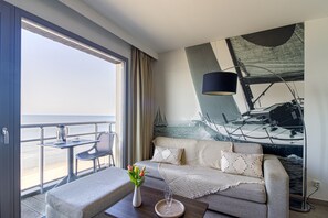 TV, DVD player, stereo - L'Étoile de Mer - Vue sur la Plage de Bray-Dunes (Bray-Dunes)