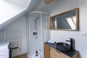 Hair dryer, towels - Au Clos du Magnolia - Grande maison pour 10 (Pléneuf-Val-André)