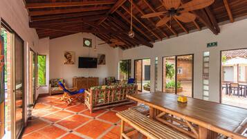 Udendørs spisemuligheder