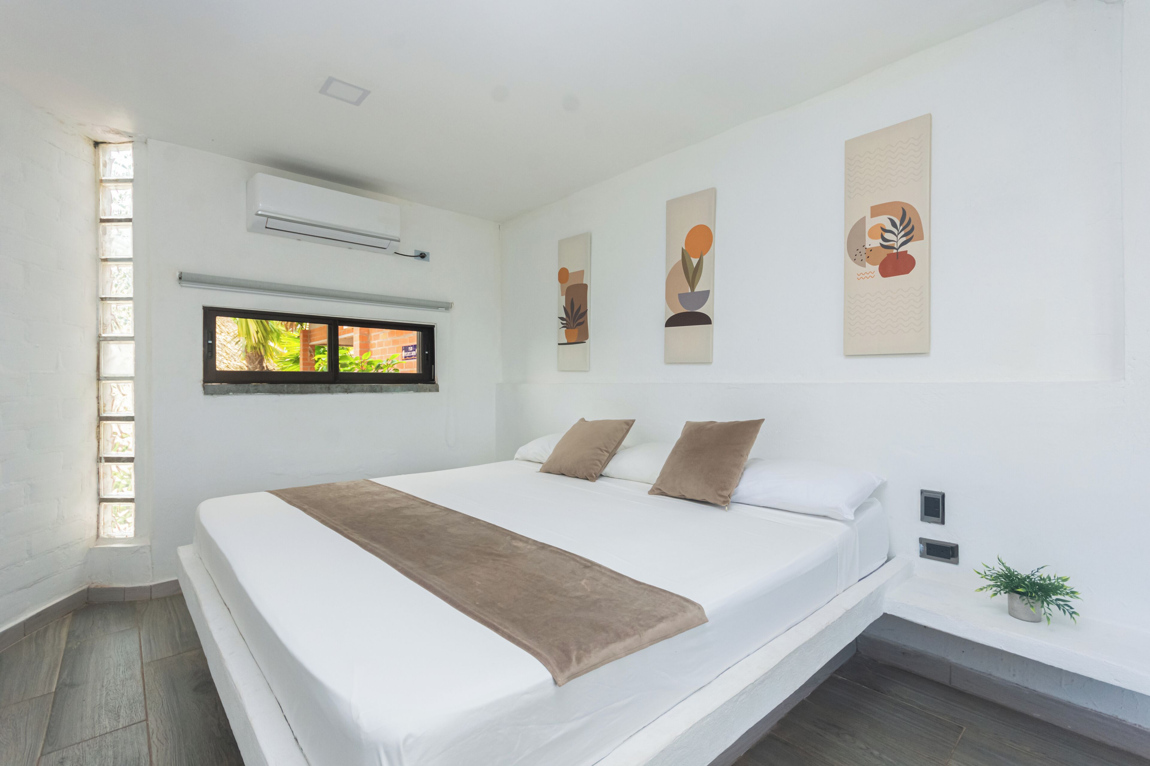 標準雙人房, 花園景觀