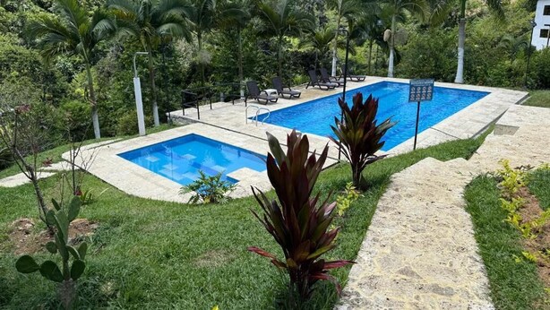 2 outdoor pools, pool loungers - Hotel Selva Cristal (San Carlos)