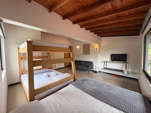 Superior Quadruple Room | Premium bedding, down comforters, laptop workspace, free WiFi