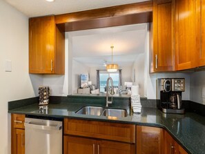 Fridge, microwave, oven, stovetop - NEW LISTING ~ Oceanfront Condo ~ Great Location! (Saint Augustine)