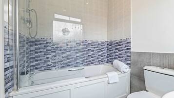 Shower, hair dryer